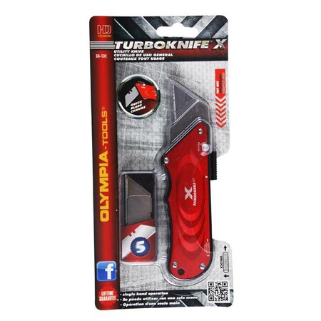 Olympia Tools Turboknife X Red 33-132